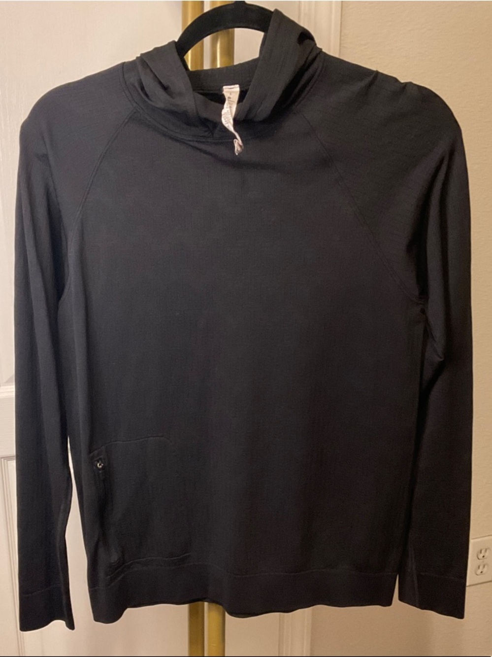 Lululemon Black Lightweight Hooded Pullover